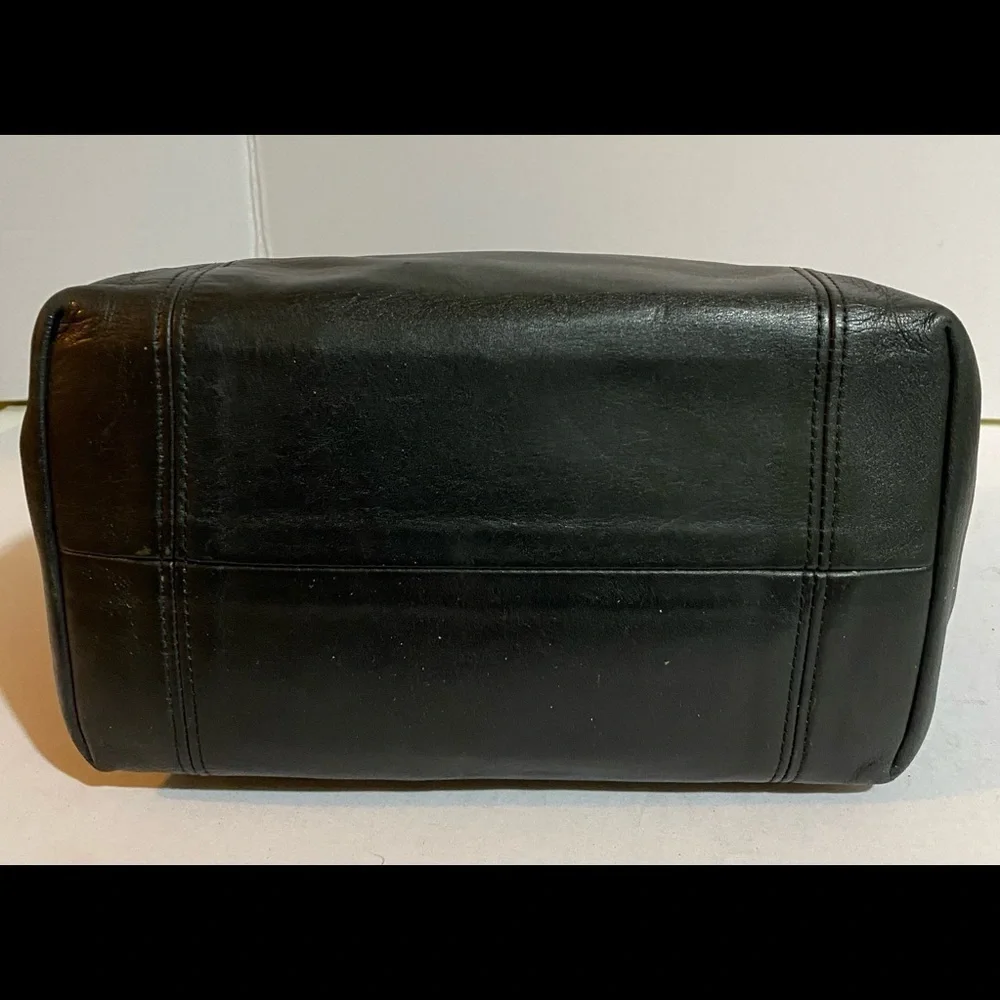 COPY - Coach vintage black leather tote handbag